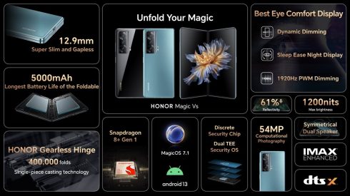 Honor Magic Vs Foldable Launch